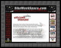Bike Week Vendor Space
